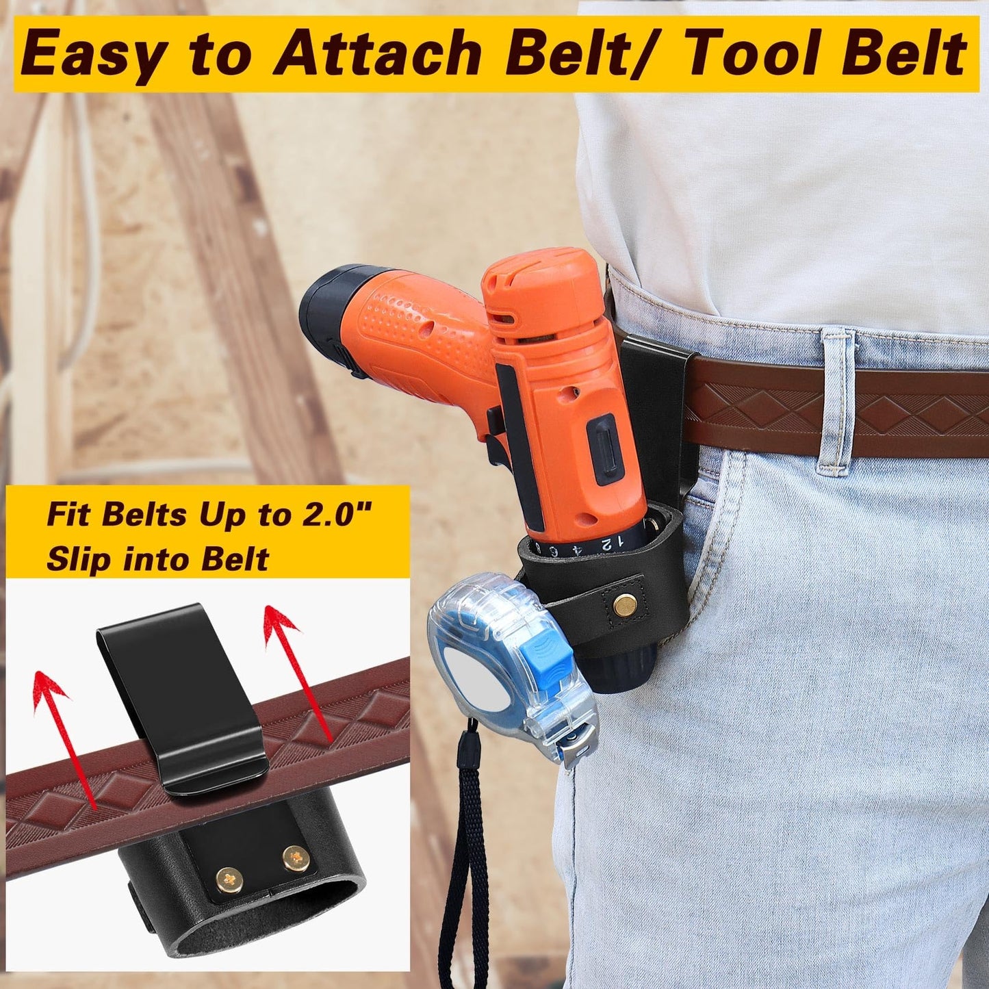 Home Fix Extra Hammer Holder – Magnetic Belt Clip